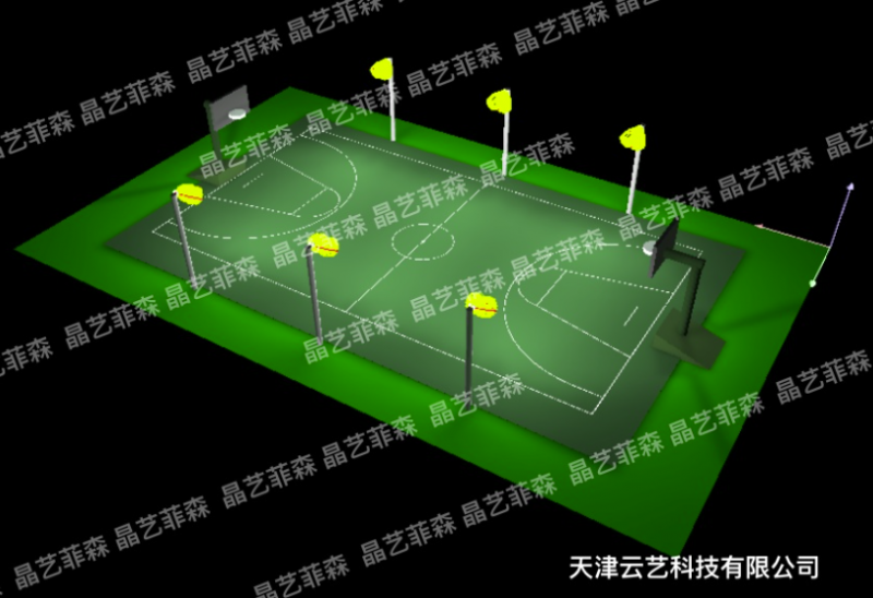 室外籃球場(chǎng)照明