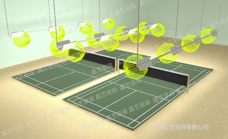 羽毛球館照明