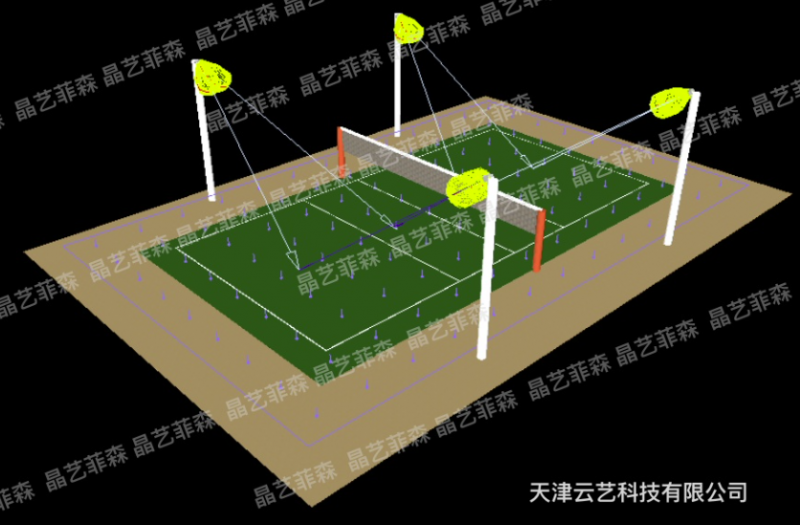 室外排球場(chǎng)照明